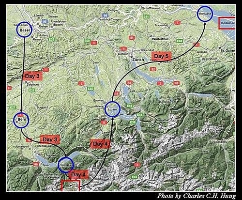德瑞風華–行程說明