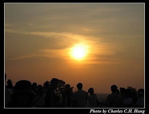 微笑高棉–Day 2–巴肯山夕陽