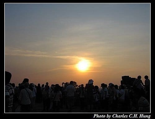 微笑高棉–Day 2–巴肯山夕陽