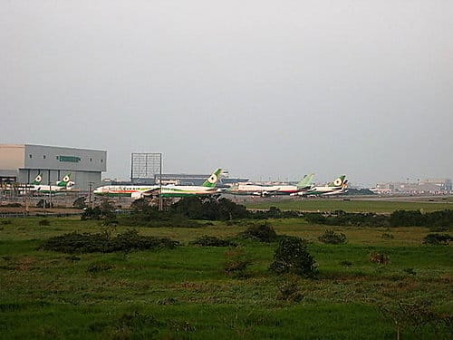 桃園機場第三航廈賞機