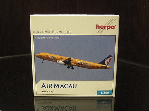 澳門航空 A321 2005年東亞運彩繪機