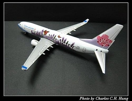 中華航空 B737-800薰衣草彩繪機