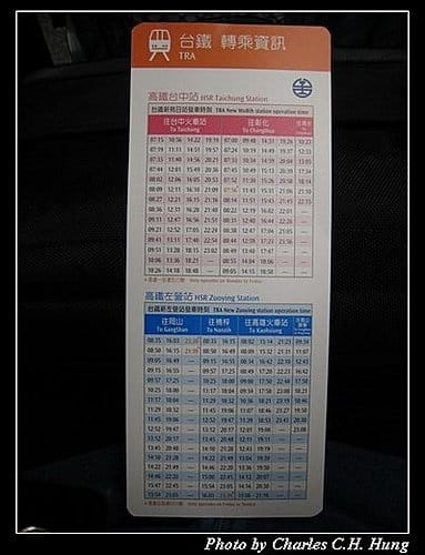 高鐵接駁新資訊