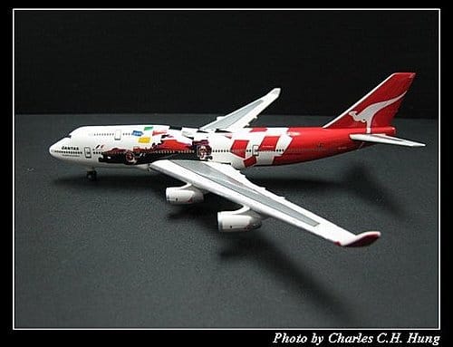 澳洲航空 B747-400 F1彩繪機