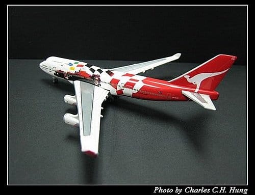 澳洲航空 B747-400 F1彩繪機