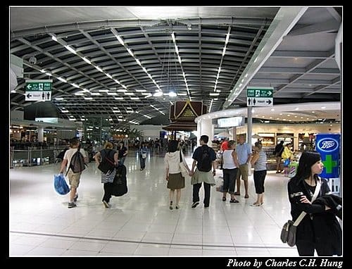 希臘愛琴海–Day 1–深夜的曼谷機場
