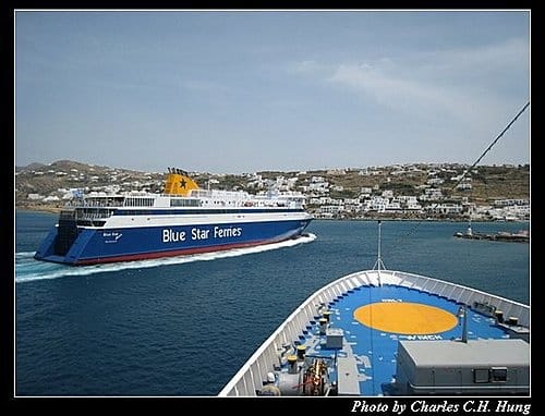 希臘愛琴海–Day 4–Blue Star Ferries