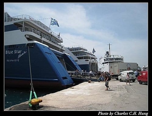 希臘愛琴海–Day 4–Blue Star Ferries