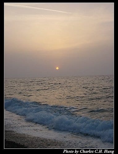 希臘愛琴海–Day 6–黑沙灘日出