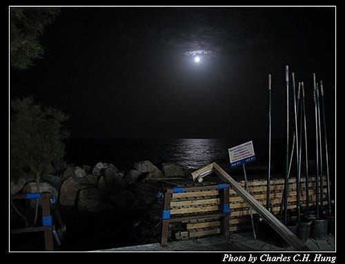 希臘愛琴海–Day 5–黑沙灘夜拍