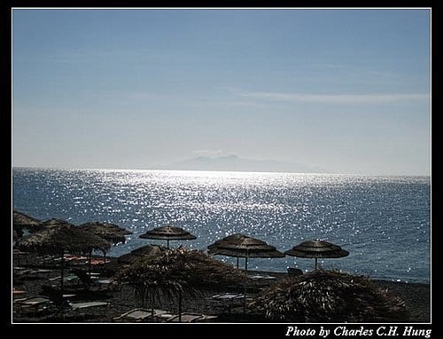 希臘愛琴海–Day 7–黑沙灘