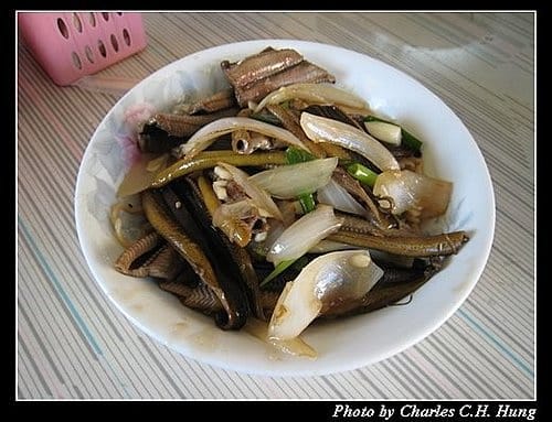 台南市–阿鐵炒鱔魚