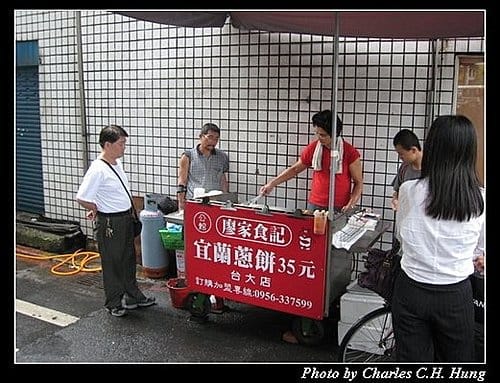 台北市–宜蘭蔥餅