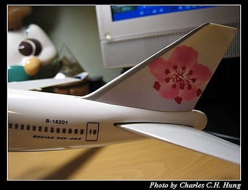 中華航空 B747-400 (1/250)