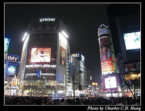 日本東京–Day 1–JR山手線澀谷站