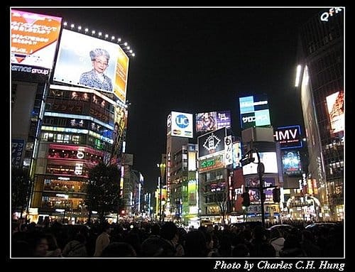 日本東京–Day 1–JR山手線澀谷站