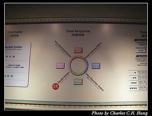 日本東京–Day 1–迪士尼單軌電車海濱站