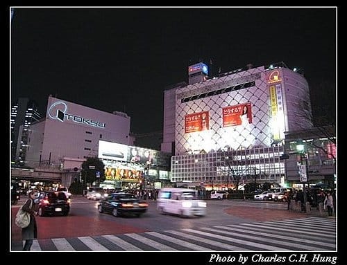 日本東京–Day 1–JR山手線澀谷站
