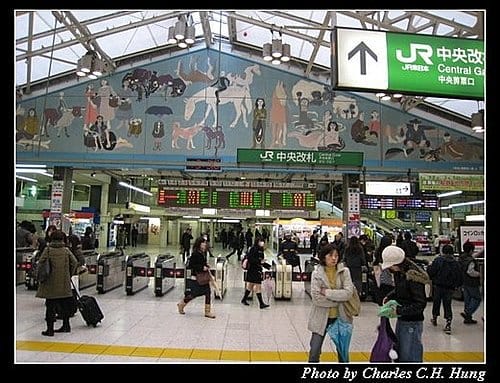 日本東京–Day 2–JR山手線上野站
