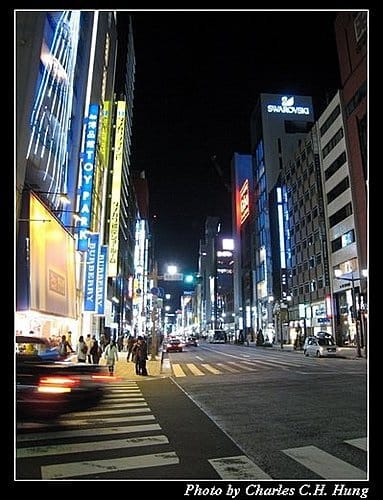 日本東京–Day 4–銀座中央通