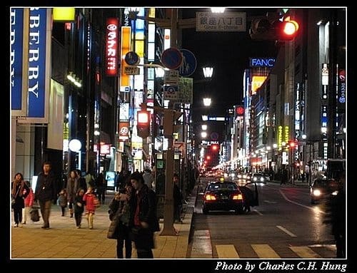 日本東京–Day 4–銀座中央通