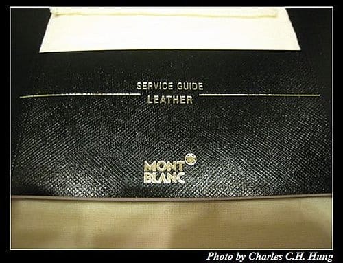 MONT BLANC 萬寶龍皮件組