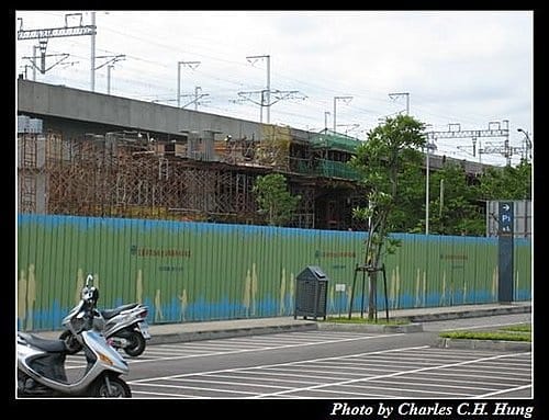 台鐵六家線施工狀況–20090504