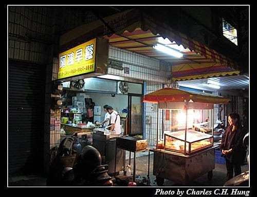 新竹竹北–阿鴻早餐碳烤香雞排