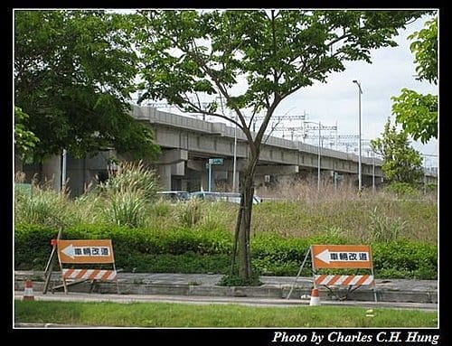 台鐵六家線施工狀況–20090504