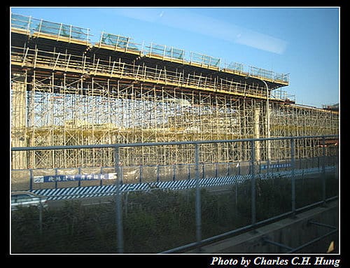 桃園機場捷運施工現況–20100118