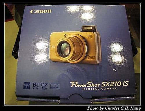 Canon PowerShot SX210 IS 開箱文 - 第7張圖 Canon PowerShot SX210 IS 開箱文