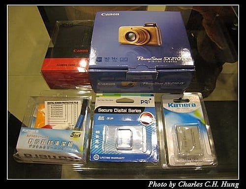 Canon PowerShot SX210 IS 開箱文 - 第2張圖 Canon PowerShot SX210 IS 開箱文