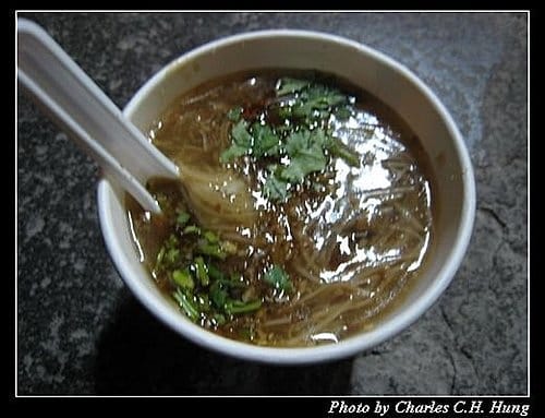 台北市–士林夜市：士林廟口阿亮麵線