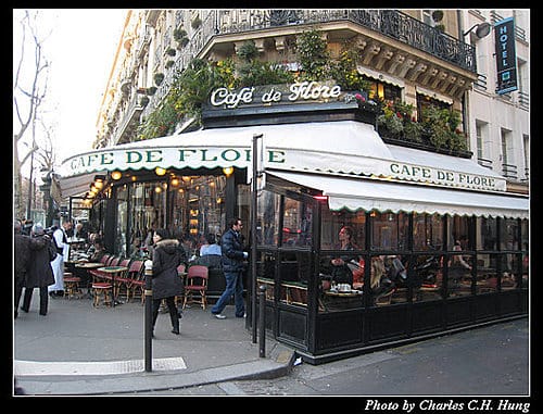 荷德比法–Day 7–巴黎左岸：Cafe de Flore 花神咖啡