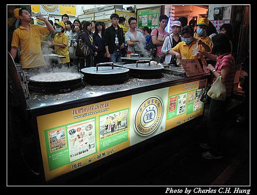 台北市–士林夜市：鍾家原上海生煎包