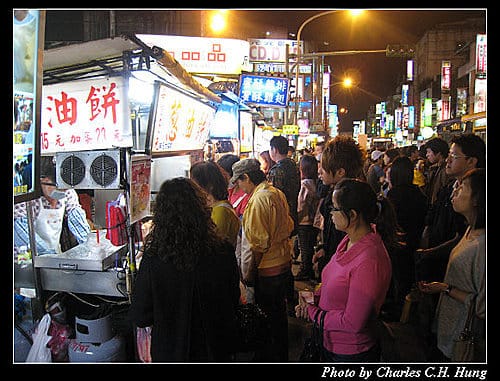 台北市–士林夜市：郭家蔥油餅
