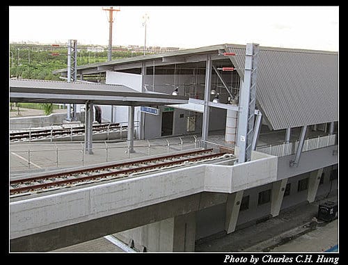 台鐵沙崙站施工現況–20100802