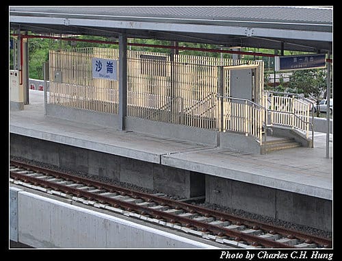 台鐵沙崙站施工現況–20100802