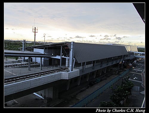 台鐵沙崙站施工現況–20100802