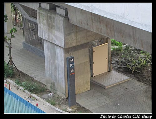 台鐵沙崙站施工現況–20100802