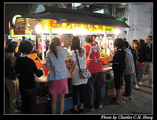 台北市–士林夜市：阿姨鹽水雞