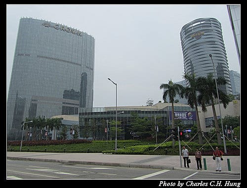 澳門趴趴走–Day 1–新濠天地：天幕龍騰