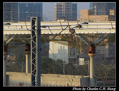 台鐵六家站施工現況–20101220