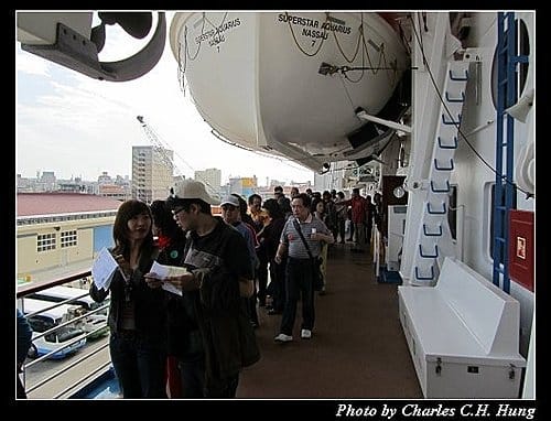 麗星寶瓶星–Day 2–石垣島登陸手續