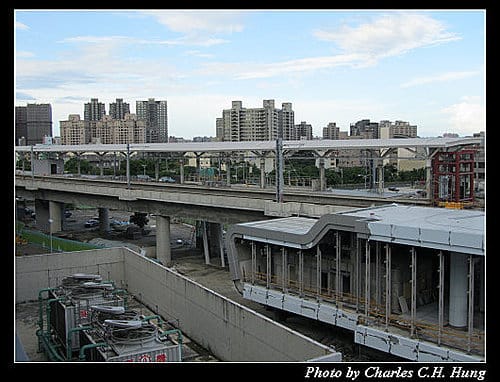 台鐵六家站施工現況–20110720