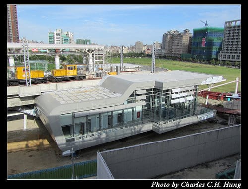 台鐵六家站施工現況–20110913
