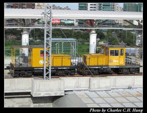 台鐵六家站施工現況–20110913