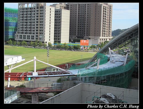 台鐵六家站施工現況–20110913