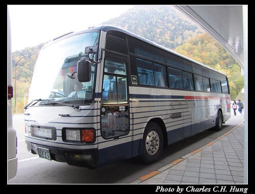 立山黑部–Day 3–黑部水壩–＞扇澤車站（山路電動巴士）