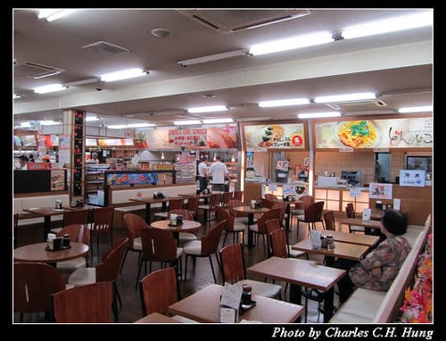 立山黑部–Day 4–高速公路服務區：養老SA (サービスエリア)